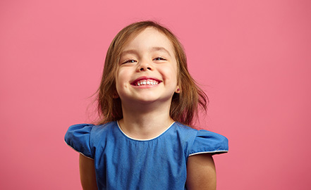child smiling